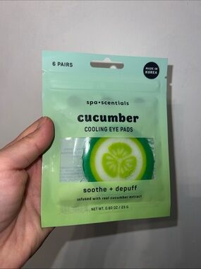 Cucumber Shaped Comforting Eye Pads